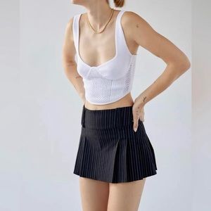 Urban Outfitters Zelma Knit Corset Tank Top 🤍